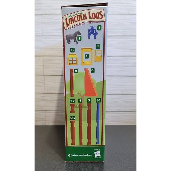 The Original Lincoln Logs K'NEX- 137 piece set - Oak Creek Lodge - Complete - Picture 3 of 16